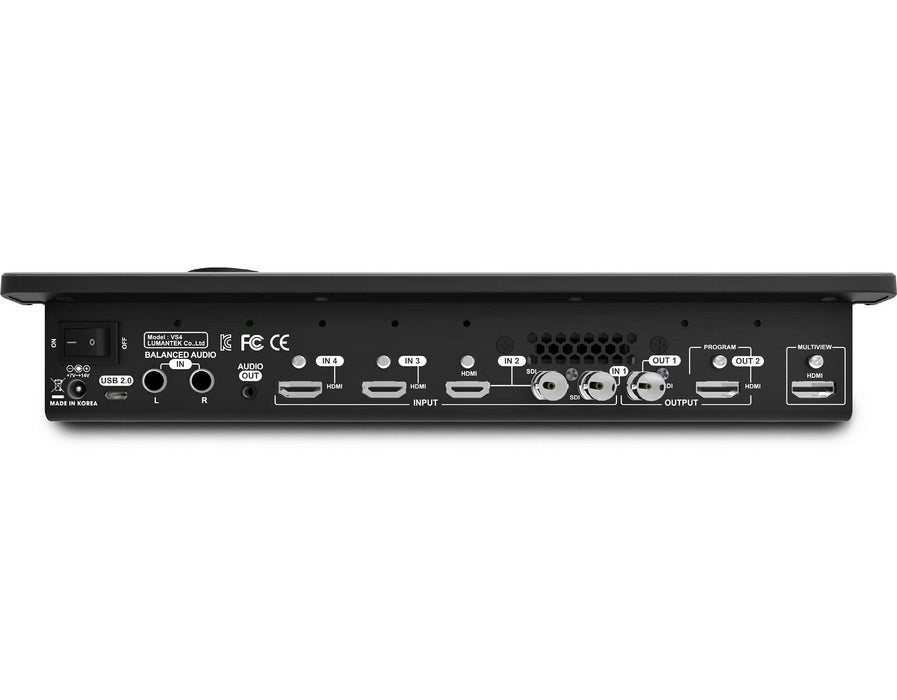 Lumantek VS4 4x1 Seamless Switcher for 3G-SDI and HDMI