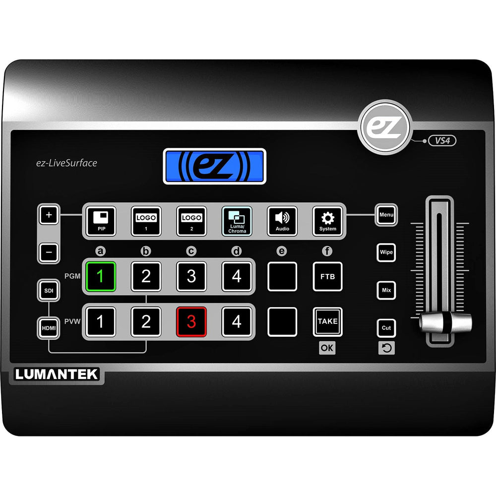 Lumantek VS4 4x1 Seamless Switcher for 3G-SDI and HDMI