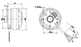 M2D068-BF ebm-papst centrifugal fan 400-480V 54/43W High-Speed Industrial Cooling Solution