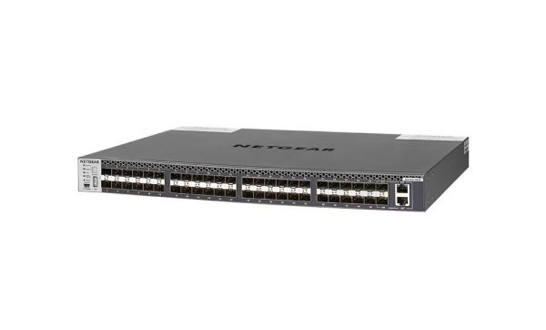 M4300-48XF - Netgear 48-Ports 10GBASE-X SFP+ Layer 3 1U Rack-mountable Managed Network Switch with 2-Ports Ethernet