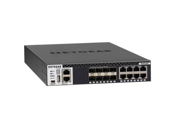 M4300-8X8F - Netgear 8-Ports 10GBASE-T Ethernet Layer 3 1U Rack-mountable Managed Network Switch with 8-Ports SFP+