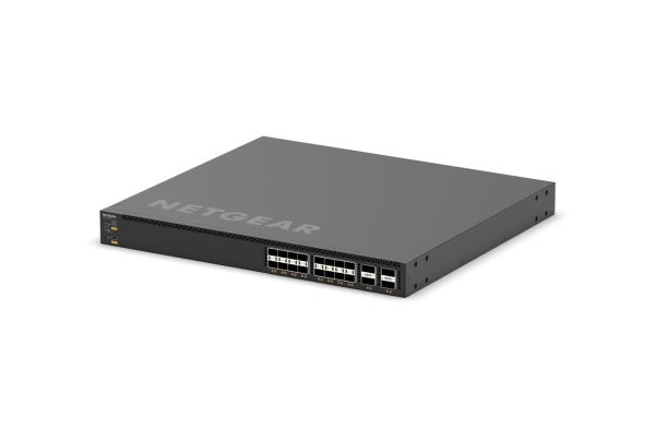 M4350-16V4C - Netgear 16-Ports 25GBASE-X SFP28 Layer 3 1U Rack-mountable Managed Network Switch with 4-Ports QSFP28