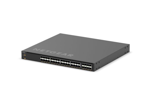 M4350-32F8V - Netgear 32-Ports 10GBASE-X SFP+ Layer 3 1U Rack-mountable Managed Network Switch with 8-Ports SFP28