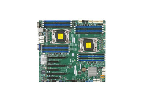 MBD-X10DRH-IT-O - SuperMicro X10DRH-IT Socket LGA2011 Intel C612 Chipset EATX System Board Motherboard Supports 2x Xeon E5-2600 v3/v4 DDR4 16x DIMM