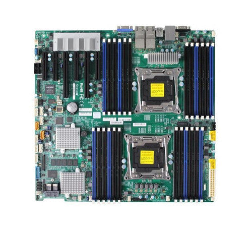 MBD-X10DRi-T4+ - Supermicro Xeon E5-2600 Series Dual Socket LGA 2011 DDR4 SATA PCI-Express Supported E.E ATX Server Motherboard