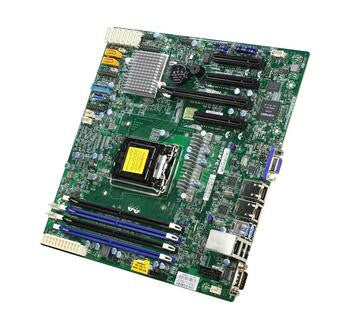 MBDX11SSMFB - SuperMicro Socket H4 LGA 1151 Xeon E3-1200 v5 / v6 Intel C236 Chipset DDR4 4 x DIMM 8 x SATA 6Gbps micro-ATX Server Motherboard