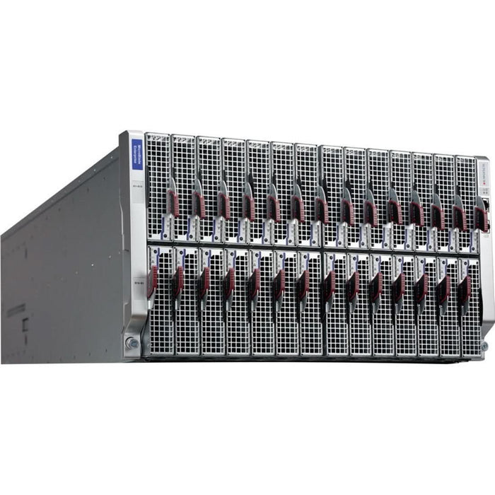 Supermicro MicroBlade MBE-628E-822 8 Power Supply 2200W Blade Server Case