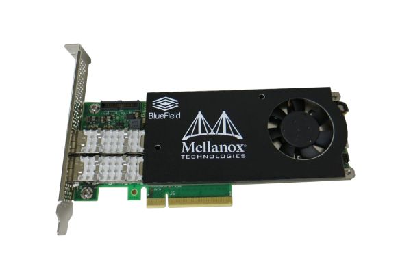 MBF1M606A-CSNAT - Mellanox BlueField Dual-Port 100GbE QSFP28 PCI Express 4.0 x16 Controller Card