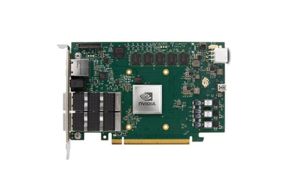 MBF2M516A-EENOT - Mellanox BlueField Dual-Port 100GbE QSFP56 PCI Express 4.0 x16 Network Interface Card (NIC)