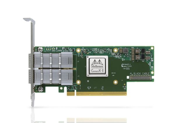MCX653106A-HDA - Mellanox ConnectX-6 200GbE dual-port QSFP56 PCI Express 4.0 x16 Network Adapter