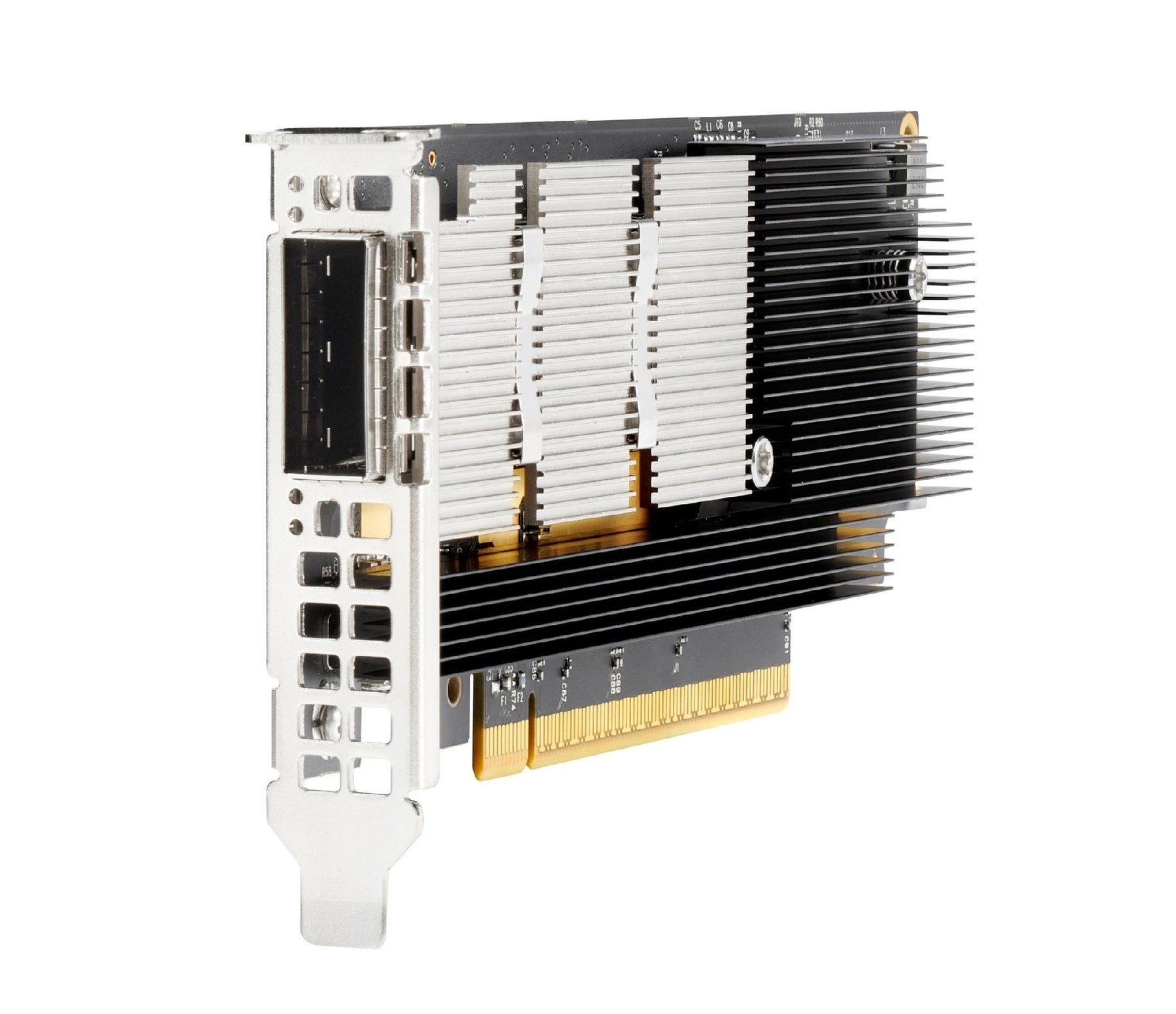 Mellanox ConnectX-7 MCX75310AAS-HEAT 4 Ports PCIe 5.0 x16 Adapter Card