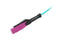 MDC-LC UPC Flat Clip Uniboot, Multimode 50/125 Micron OM4 2.0mm PVC/LSZH Fiber Patch Cable