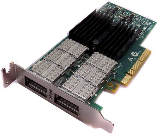 MHRH29B-XTR - Mellanox ConnectX-2 VPI Dual-Ports QSFP 20Gbps PCI Express 2.0 x8 InfiniBand Network Adapter