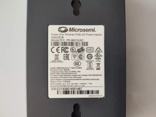 MICROSEMI PD-9601G/AC POWER OVER ETHERNET (PoE) DC POWER INJECTOR MIDSPAN ebay