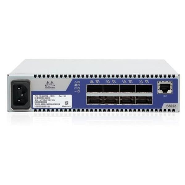 MIS5022Q-1BFC - Mellanox InfiniScale IS5022 8-Ports 40GbE QSFP Unmanaged Network switch