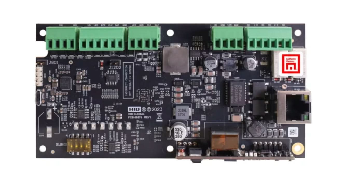 Mercury HID MP1501 PoE+ Edge-Capable 2-Input 2-Output Intelligent Controller