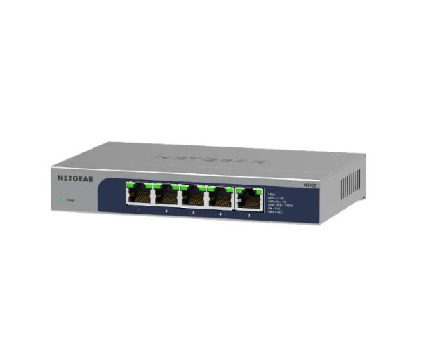 MS105-100NAS - Netgear MS105 5-Ports 2.5GBASE-T Ethernet Network Switch