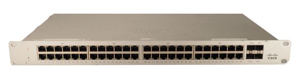 MS120-48-HW - Cisco Meraki MS120 48-Ports 10/100/1000BASE-T Ethernet Layer 2 Rack-mountable Cloud Managed Network Switch with 4-Ports SFP
