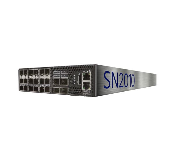 MSN2010-CB2FC - Mellanox Spectrum SN2010 Series 18-Ports 25GbE SFP28 and 4-Ports 100GbE QSFP28 1U Network Switch