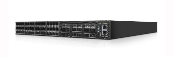 MSN3420-CB2RC - Mellanox SN3420 48-Port 25GbE SFP28 Rack-Mountable Front-to-Back Air Network Switch with 12-Port 100GbE QSFP28
