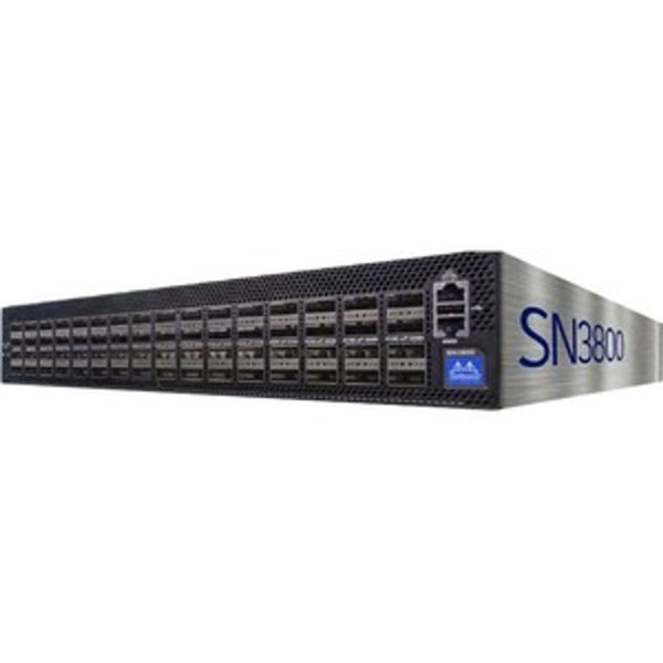 MSN3800-CS2F - Mellanox Spectrum-2 SN3800 Series 64-Ports 100GbE QSFP28 2U Network Switch