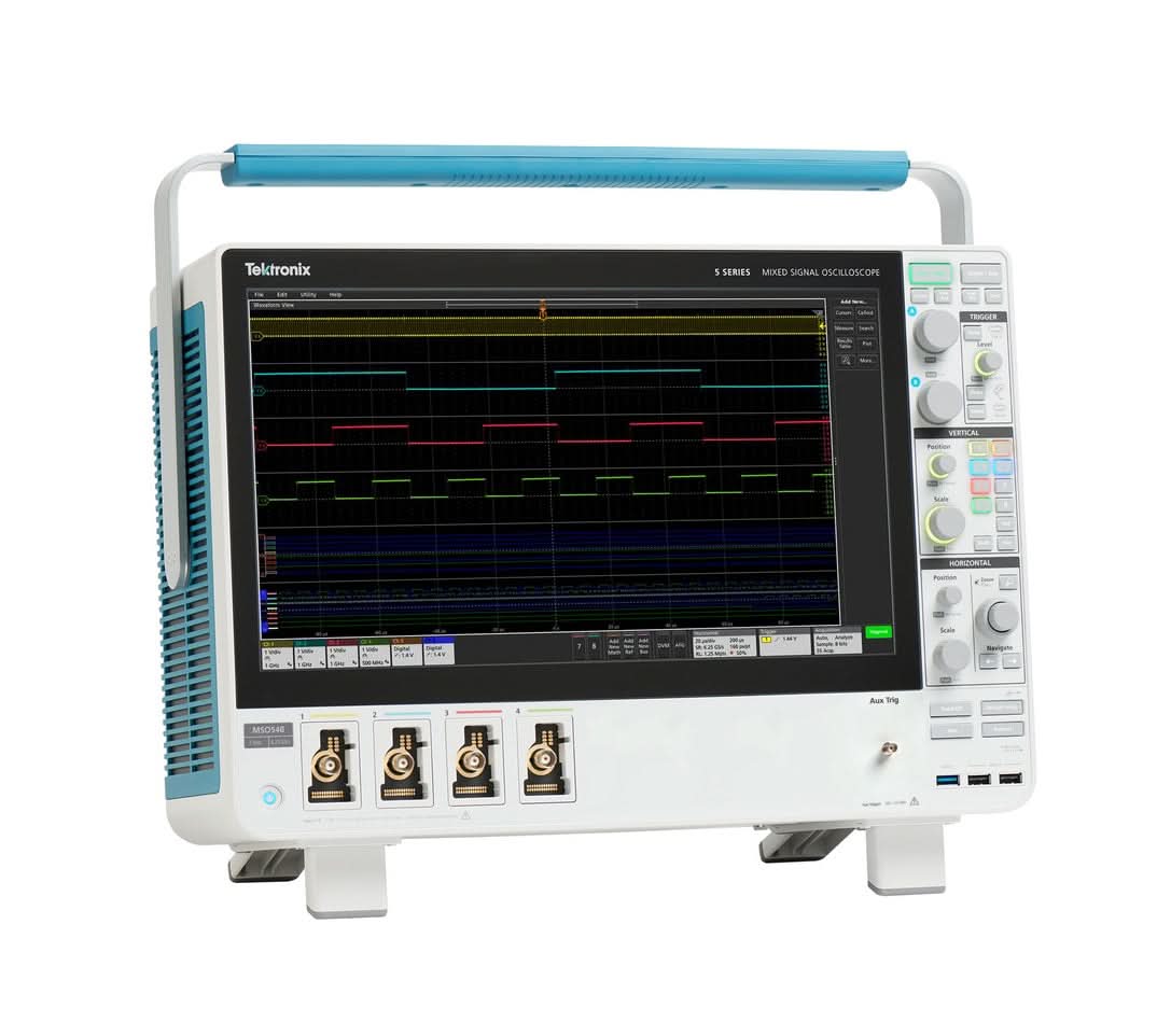 Tektronix MSO54B/5-BW-500 5 Series B 15.6"LCD TFT Signal Oscilloscope