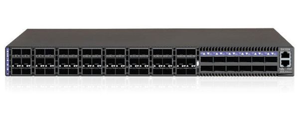 MSX1024B-1BRS - Mellanox SX1024 48-Ports 10GbE SFP+ and 12-Ports 40GbE QSFP+ 1U Rack Mountain Network Switch