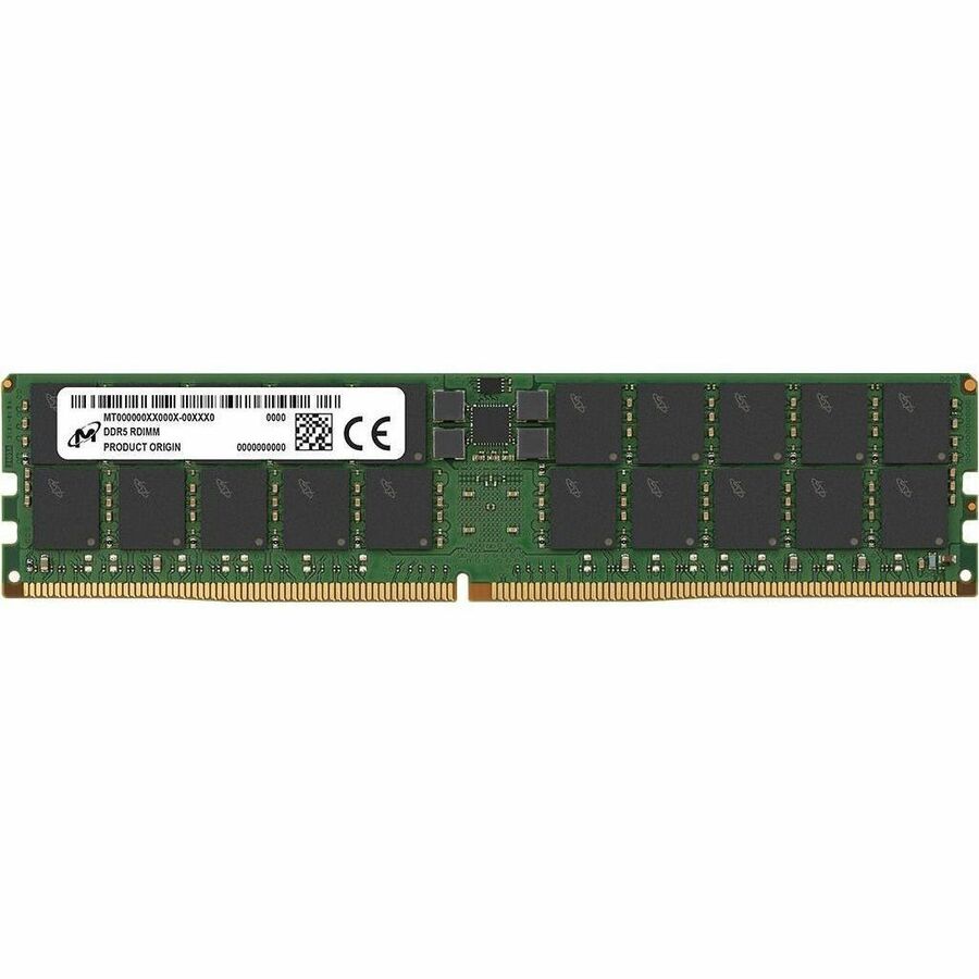 Micron DDR5 RDIMM MTC40F204WS1RC64BC1R 96GB 6400MHz RAM Module