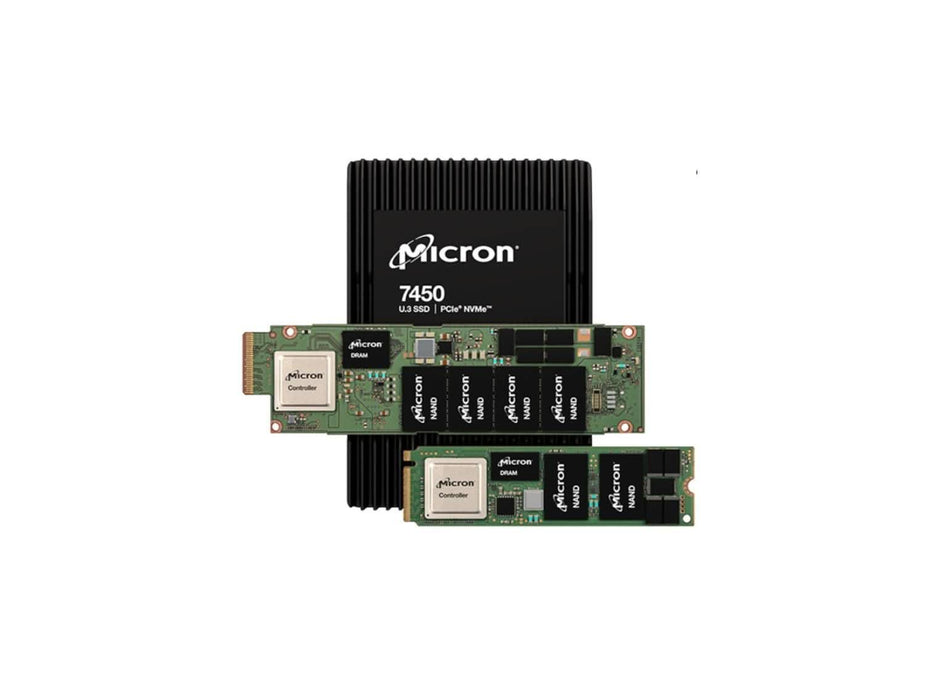 Micron MTFDKBZ7T6TFR-1BC1ZABYY 7450 PRO 7.68TB PCIe NVMe 4.0 U.2 2.5-Inch Internal SSD