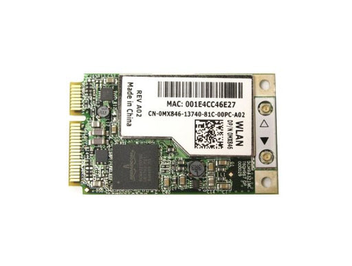 MX846 - Dell Dual-Band 802.11n Mini PCI-Express Wi-Fi Card for Latitude D630