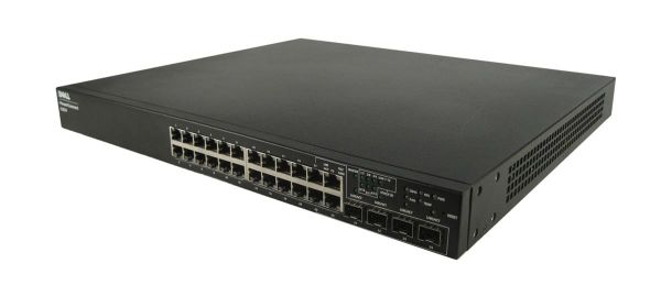 MY287 - Dell PowerConnect 6224 24-Ports 10/100/1000BASE-T + 4 x shared SFP GbE Managed Switch