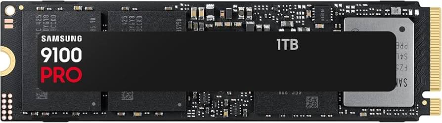 Samsung MZ-VAP1T0BW 9100 PRO 1TB PCIe 5.0 NVMe 2.0 M.2 2280 SSD