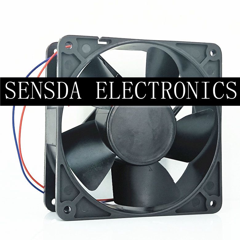 Mechatronics Fan Group G1238E24B2 120x120x38mm 24V DC 0.60A 3-Wire DC Axial Fan
