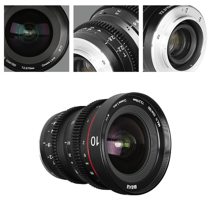 Meike Cinema 10mm T2.2 Lens (Fujifilm X Mount)
