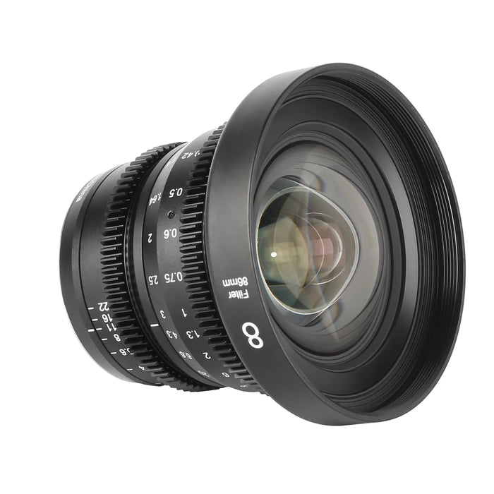 Meike Cinema 8mm T2.9 Micro4/3 Lens (MFT Mount)