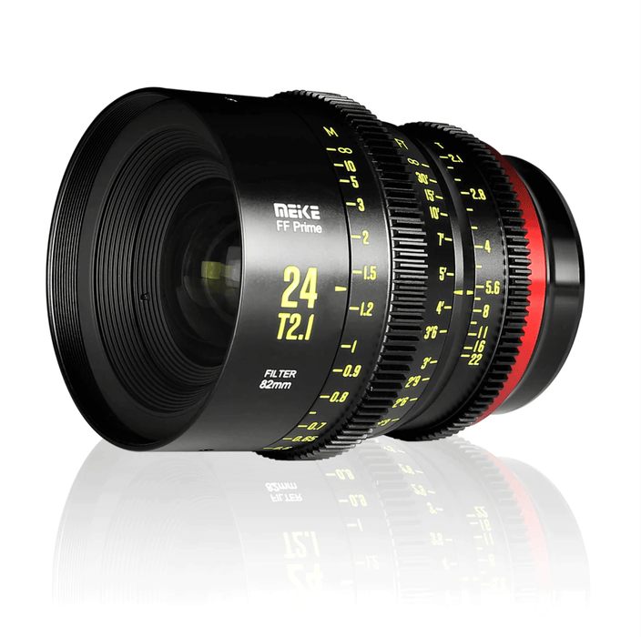 Meike Cinema Full Frame Cinema Prime 24mm T2.1 Lens (RF Mount)