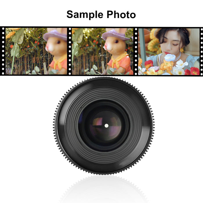 Meike Cinema Full Frame Cinema Prime 35mm T2.1 Lens (RF Mount)