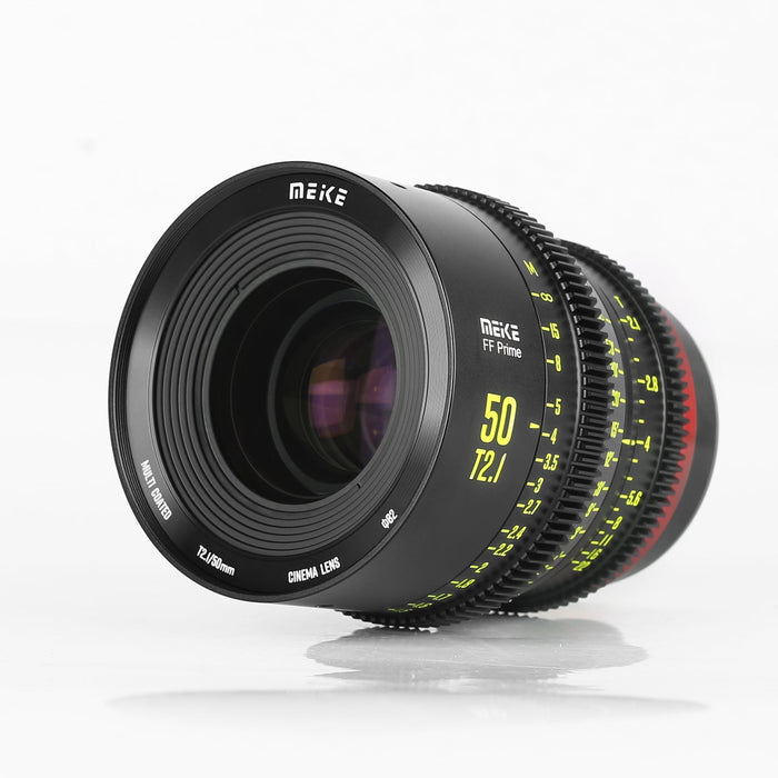 Meike Cinema Full Frame Cinema Prime 50mm T2.1 Lens (EF Mount)