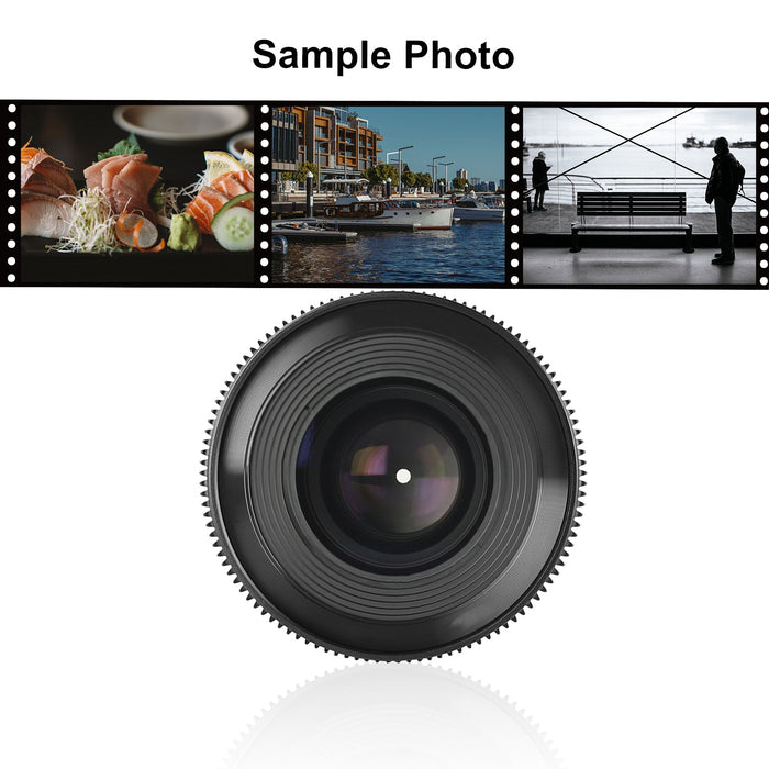 Meike Cinema Full Frame Cinema Prime 50mm T2.1 Lens (Sony E Mount)