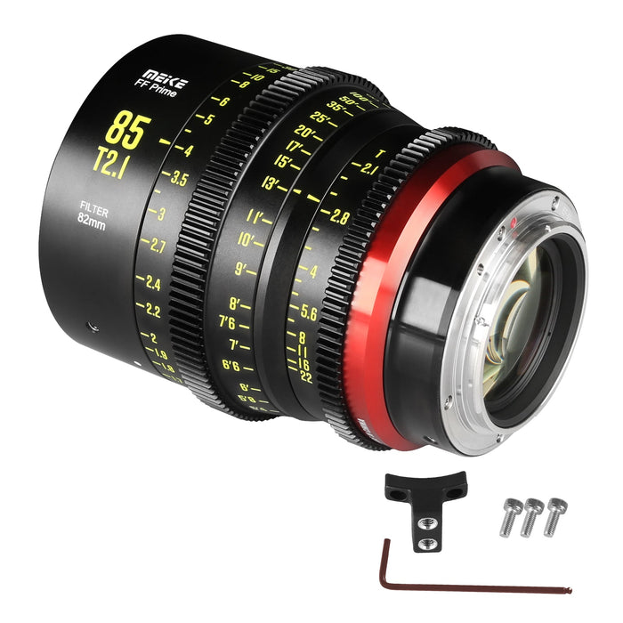 Meike Cinema Full Frame Cinema Prime 85mm T2.1 Lens (L Mount)