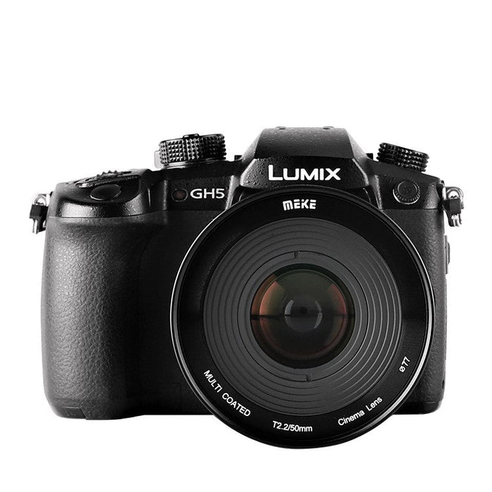 Meike Cinema Prime 50mm T2.2 M4/3 Lens (MFT Mount)