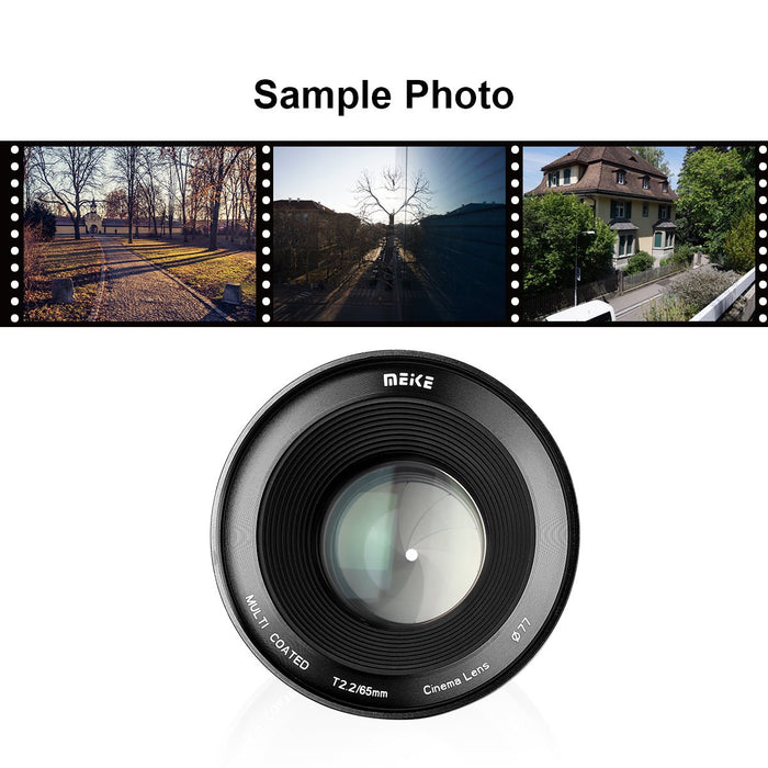 Meike Cinema Prime 65mm T2.2 Lens (Sony E Mount)