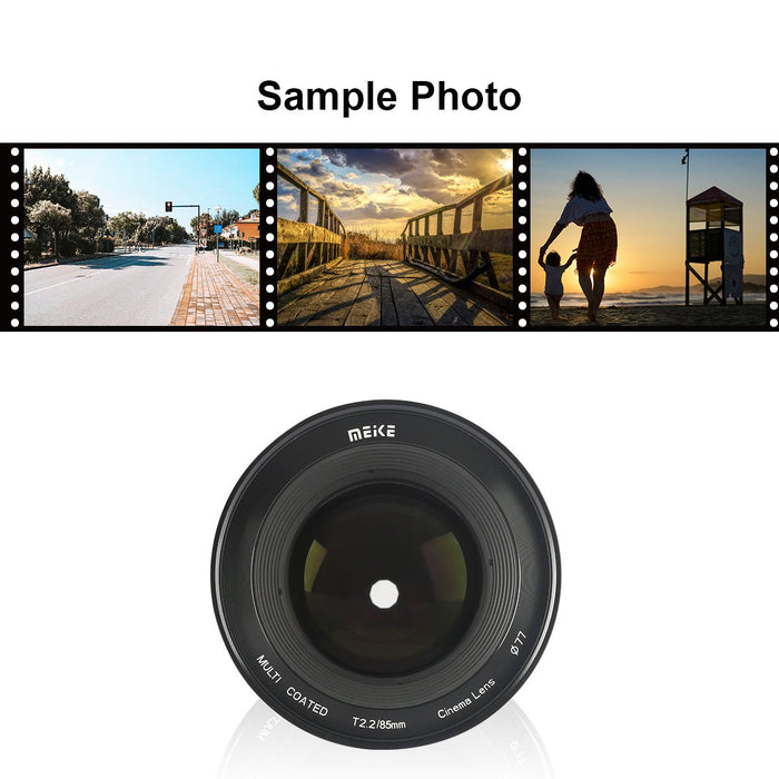 Meike Cinema Prime 85mm T2.2 Lens (Fujifilm X Mount)