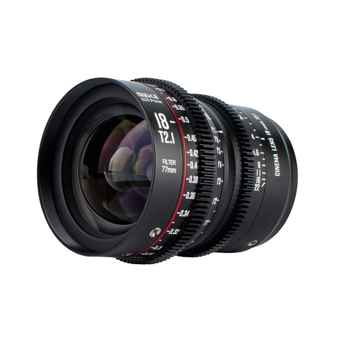 Meike Cinema Super35 18mm T2.1 Lens (PL Mount)