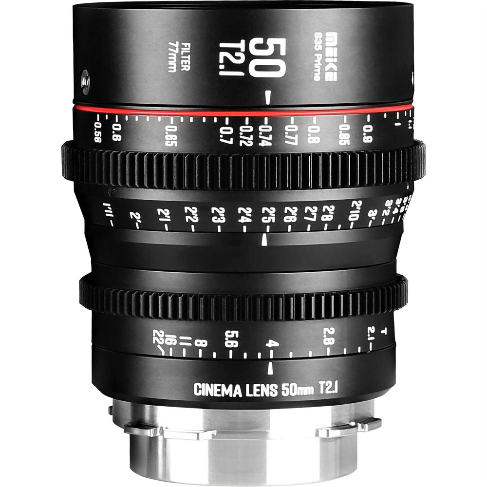 Meike Cinema Super35 50mm T2.1 Lens (PL Mount)