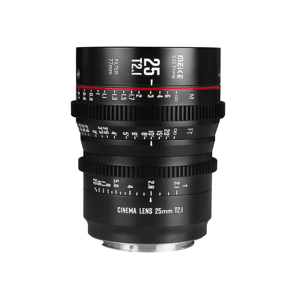 Meike Cinema Super35 Cinema Prime 25mm T2.1 Lens (EF Mount)