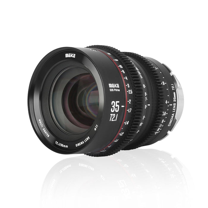 Meike Cinema Super35 Cinema Prime 35mm T2.1 Lens (PL Mount)