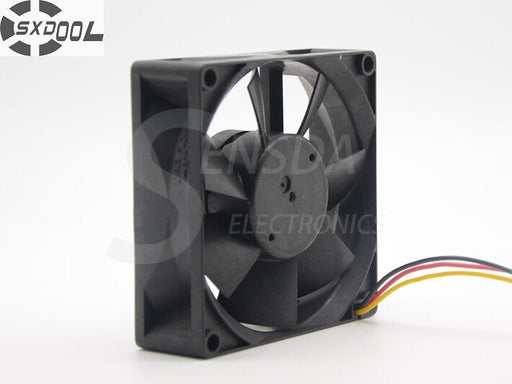 Melco Technorex 80x80x25mm 24V DC 0.12A Axial Cooling Fan