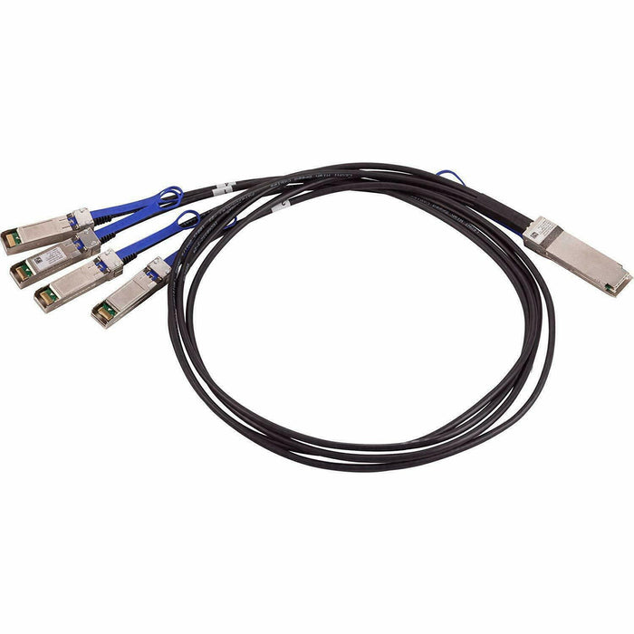 Mellanox 100GbE QSFP28 to 4x 25GbE SFP28 1.5M DAC Breakout Cable (MCP7F00-A01A)