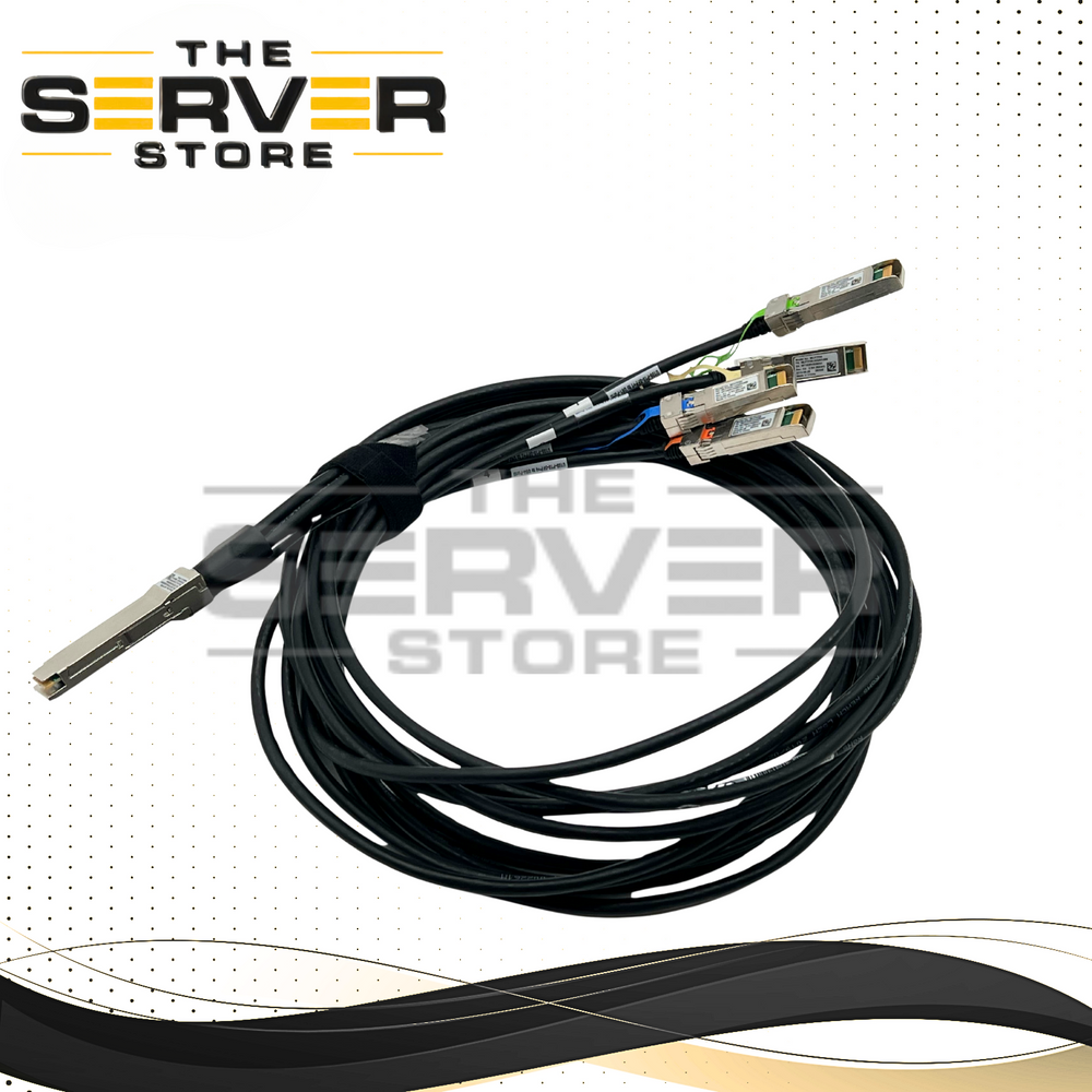 Mellanox 100GbE QSFP28 to 4x25GbE SFP28 2.5m DAC Breakout Cable MCP7F00-A02AR26N